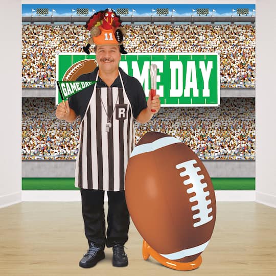 Beistle Inflatable Football & Tee Set